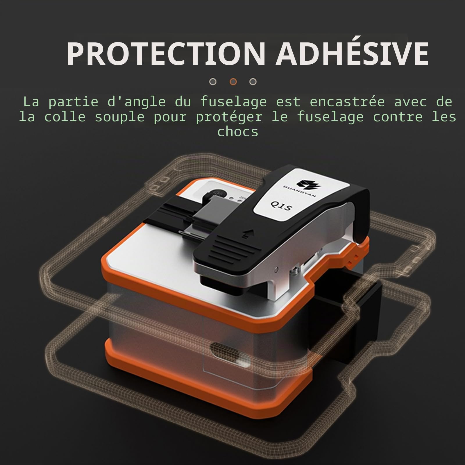 SHX-Q1S-DE Répartiteur de fibre optique, appareil électrique automatique, coupe-câble rechargeable, acier allié, haute précision