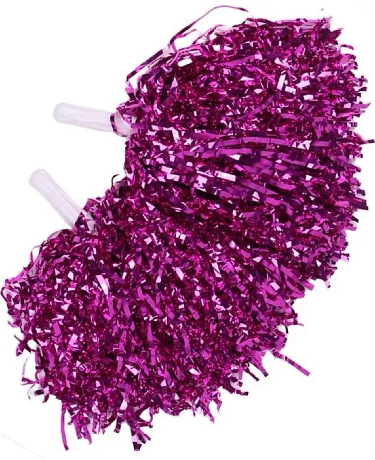 10 paires de pompons pom-pom girl avec poignée Pour Le Cheerleading