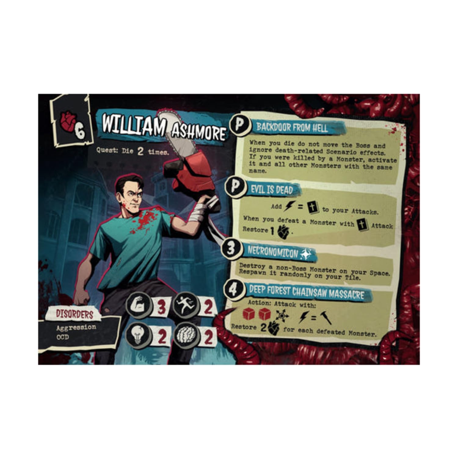 Lobotomy 2: Manhunt - Criminally Insane Character Pack - Espansione Personaggi Gioco Da Tavolo, 1-5 Giocatori, 14+ Anni (Versione Inglese) - 6