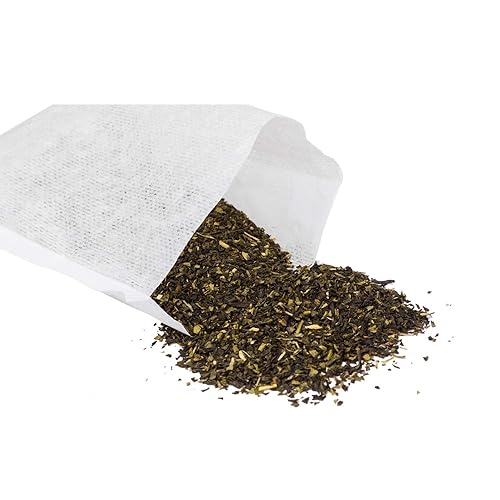Miniatura 5 de Tea Zone Té verde melocotón blanco clásico de 1 oz, 50 unidades