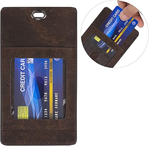 Miniatura 3 de Protector de bolsillo de corcho portugués prémium para hombres, protectores de bolsillo multiusos para camisas y abrigos de laboratorio, para