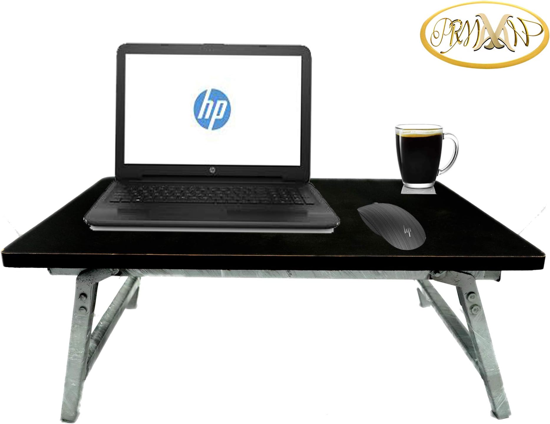 PRMAAN foldable Wooden Study Table for student, cutting vegetable, writing desk , Standard Size, Brown