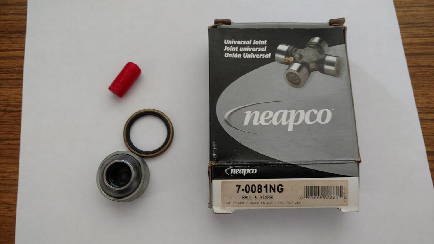 7-0081NG Double Cardan Cv Ball Seat RER Kit for PAI