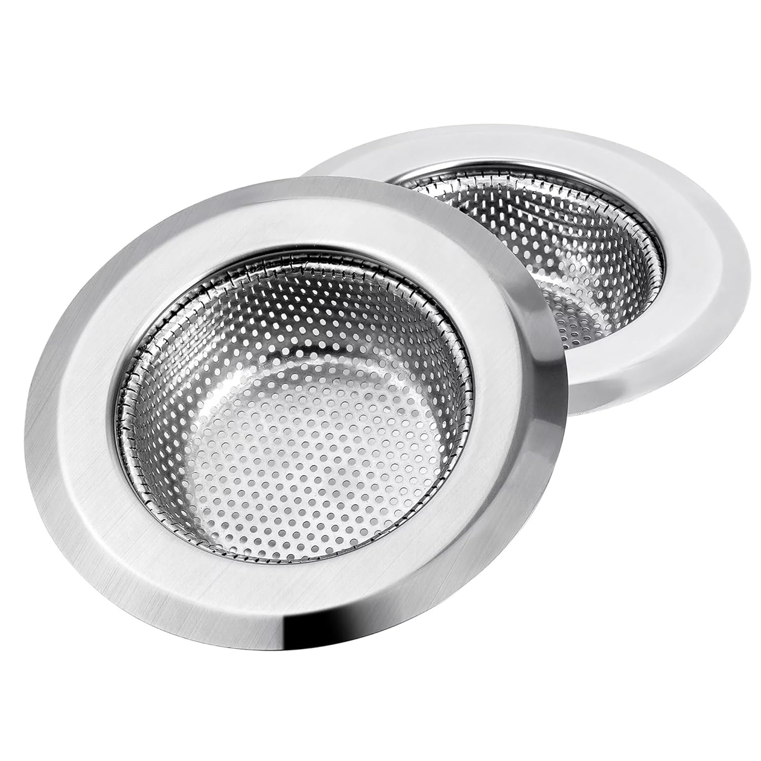 HIKIN SUPERMARKET™ Stainless Steel Kitchen Sink Strainer (Round Sink Strainer with Ring Protector) (B0CWYSK7YV) Amazon Price History, Amazon Price Tracker