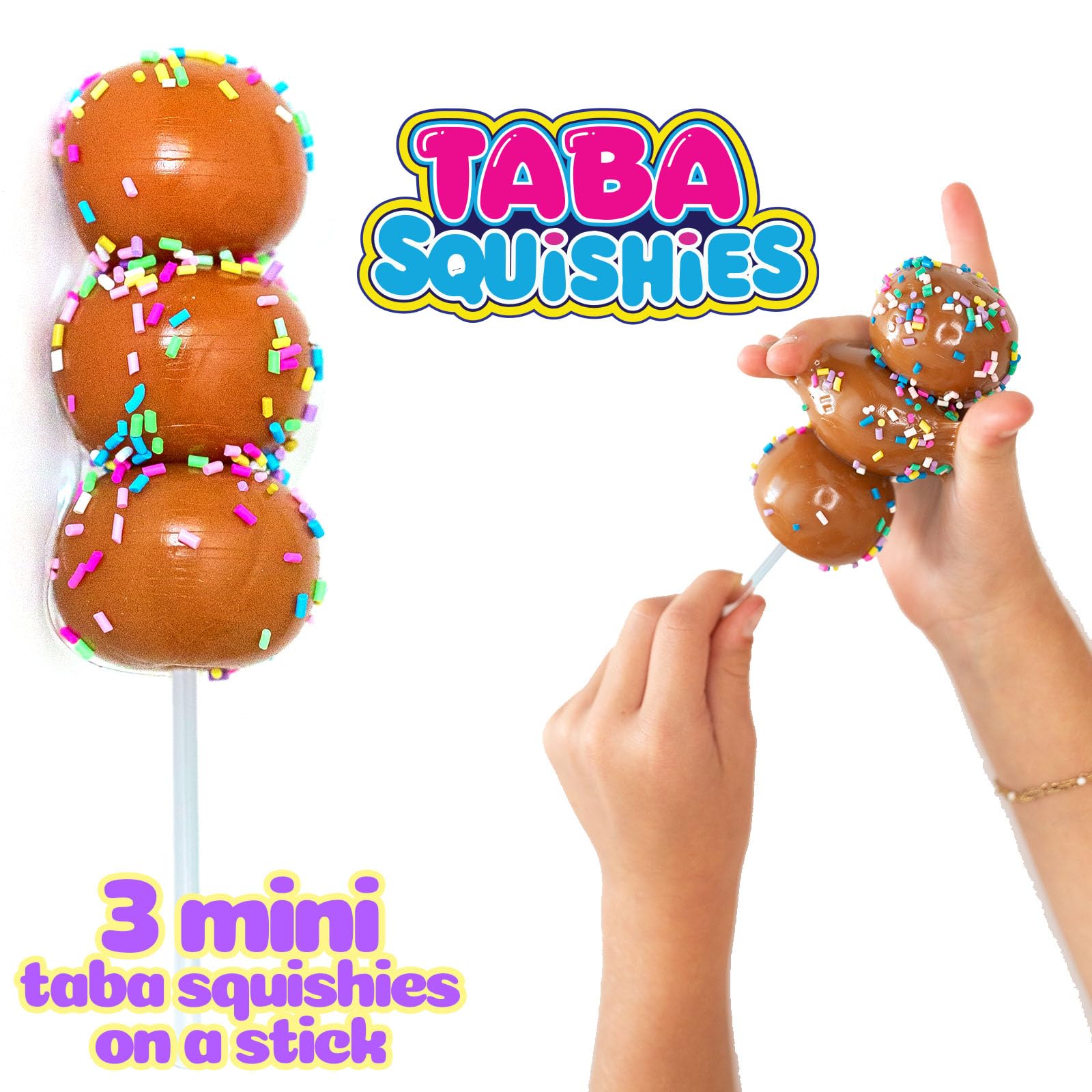 Amazon | MushMeez Taba Squishy Sweet Friends - スティックに3つのタ