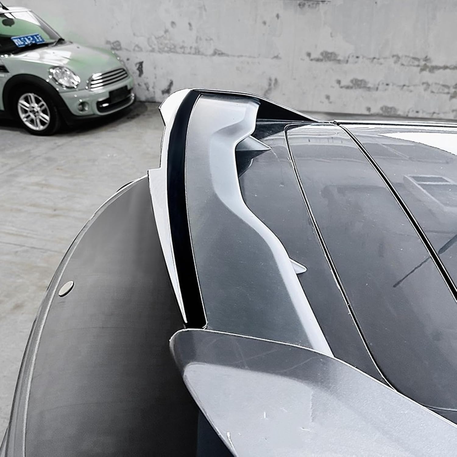 Rear Trunk Roof Spoiler Wing For Ford Focus MK3 RS 2011-2018 Black