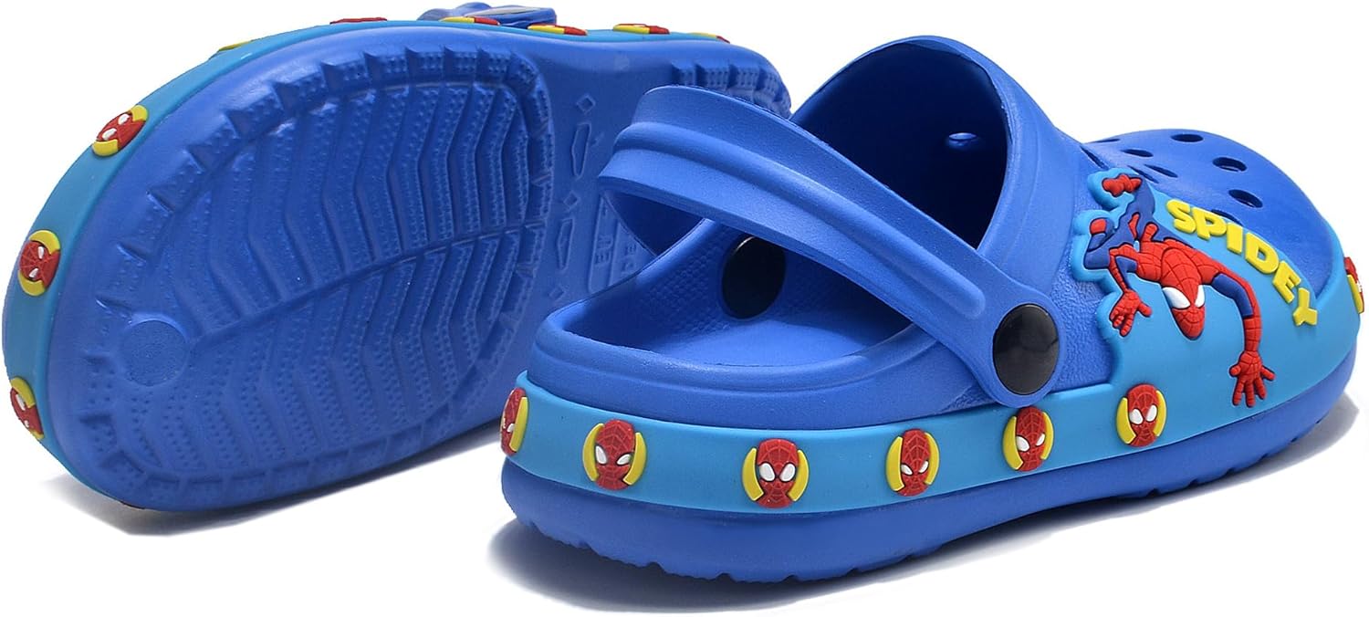 Kids Boys Cartoon Clogs Slippers Cute Toddlers Slip On Boys and Girls Lightweight Beach Pool Sandals - Image 4