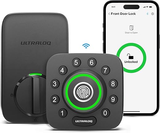 Ultraloq U-Bolt Pro Wifi Smart Lock With Door Sensor