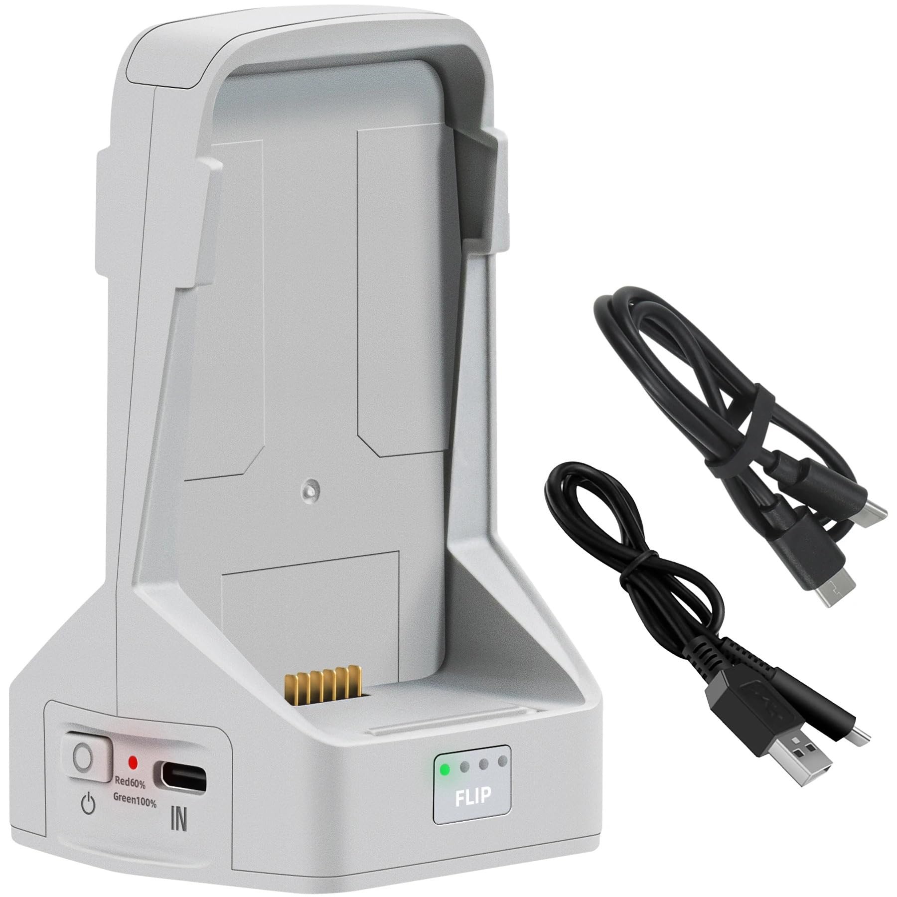 Compatibile Con DJI, Flip, Hub Di Ricarica Verticale A 2 Vie