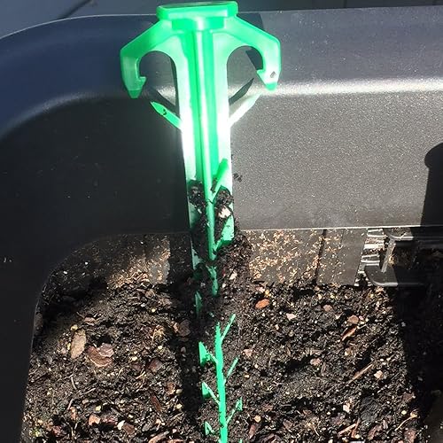 Miniatura 5 de Estaca para tienda de campaña de 8 pulgadas, estaca de paisaje, fibra de césped para campamento, manta de paja, barrera de malezas, tela de paisaje