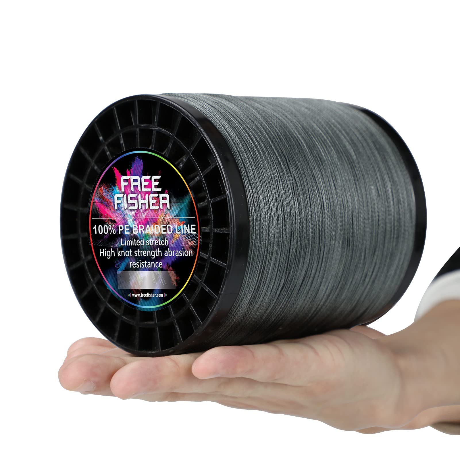 Tresse de Peche 300m/1000m/2000m 4 Brins Lisse Résistante l'usure Ligne de Pêche PE Forte Tension Ligne Mer Pêche Fil 4.5-45kg