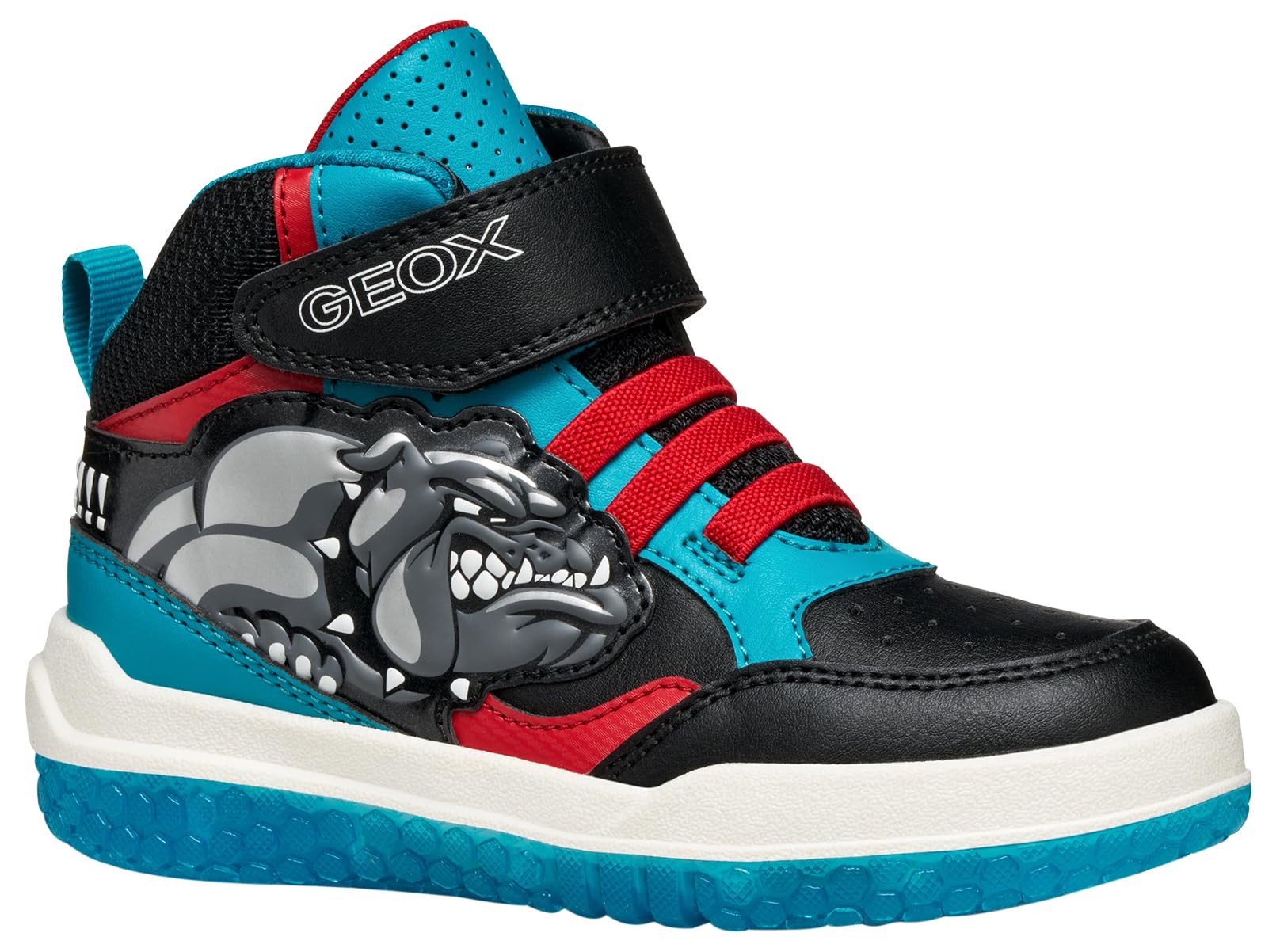 Geox Junior J Buzzerlight Boy Sneakers Black/Watersea 25_EU