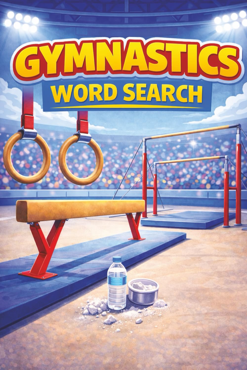 Gymnastics Word Search Puzzle Book: Gymnastics Word Search Puzzle Book: Word Searches with Easy to Read Print about Gymnastics, Olympics, Rhythmic ... Free Times (Sports Word Search Puzzle Books)