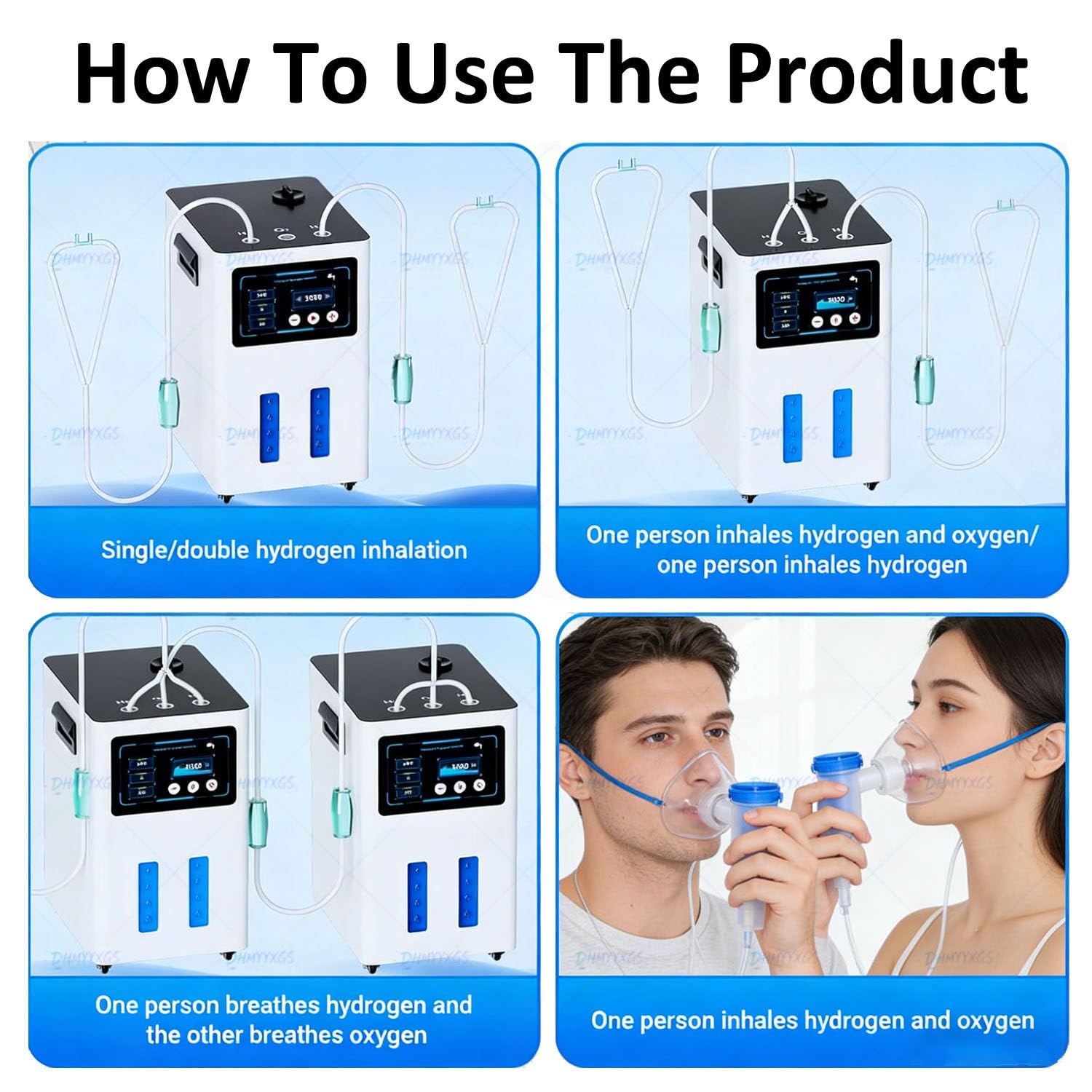 Concentrador Oxígeno Portátil Hogar,Nebulizador Oxígeno 2 En 1,93% Pureza,Función Atomización & 45dB Silencioso,Suministro Continuo,para Terapia Respiratoria & Recuperación 1500ml