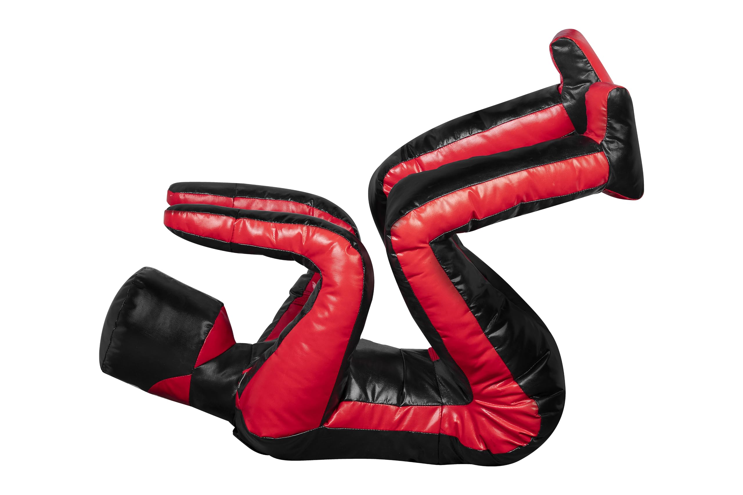 MMA, manichino per esercitarsi in posizione difensiva, per Judo, Karate, BJJ, jiujitsu brasiliano, wrestling, sacco da boxe 180 cm, non riempito
