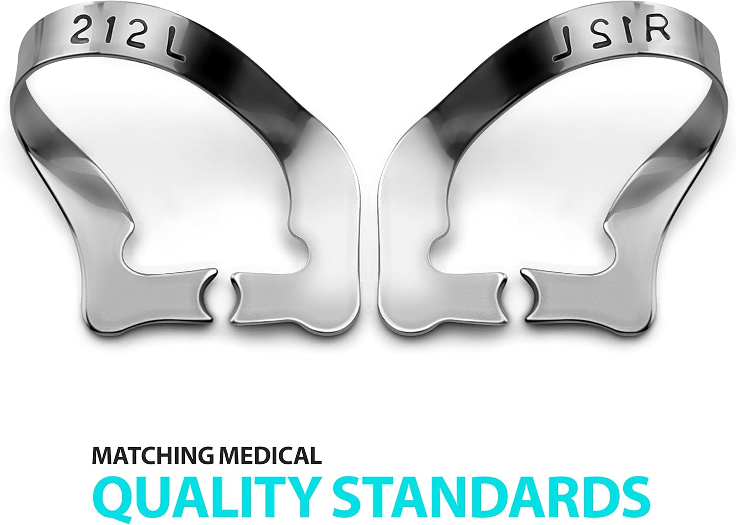 SURGICAL ONLINE Endodontic Rubber Dam Clamp Kit - Professional Grade Dental Clamps, Multipack for Dental Procedures