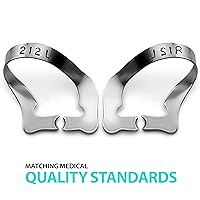 Vista 6 de SURGICAL ONLINE Kit de abrazaderas de goma endodóntica premium de diferentes tipos, herramientas de procedimiento dental, acero inoxidable