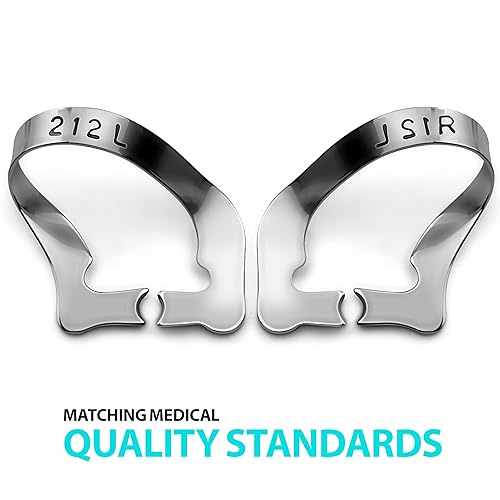 Vista 6 de SURGICAL ONLINE Kit de abrazaderas de goma endodóntica premium de diferentes tipos, herramientas de procedimiento dental, acero inoxidable