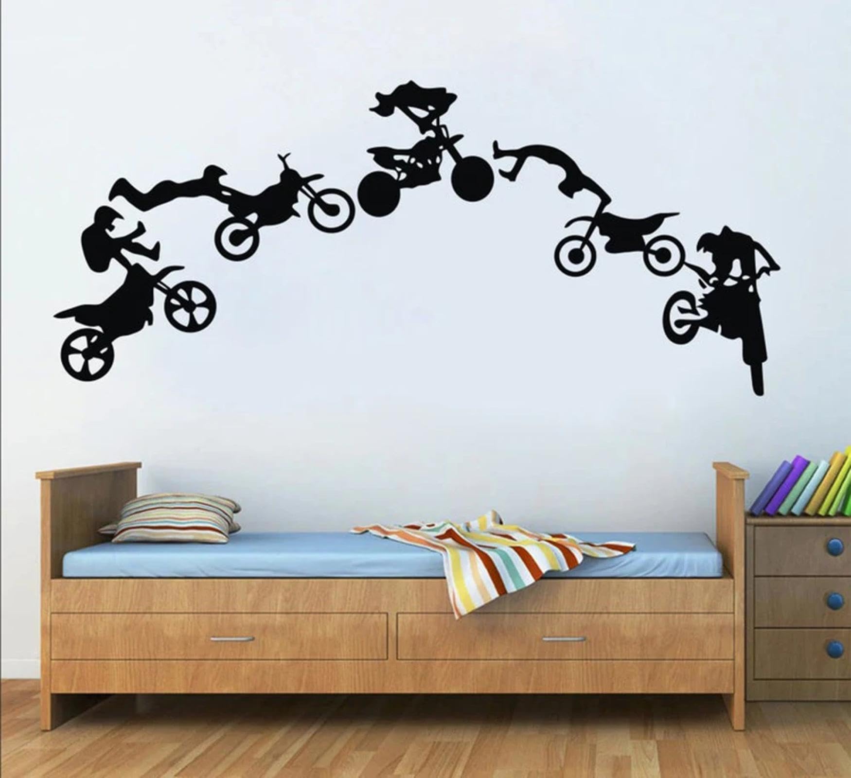 WEIMEIJIE Bicycle, Motocross, Bedroom, Sports Motocross, Children's, Boys', Teenagers' Room Decoration
