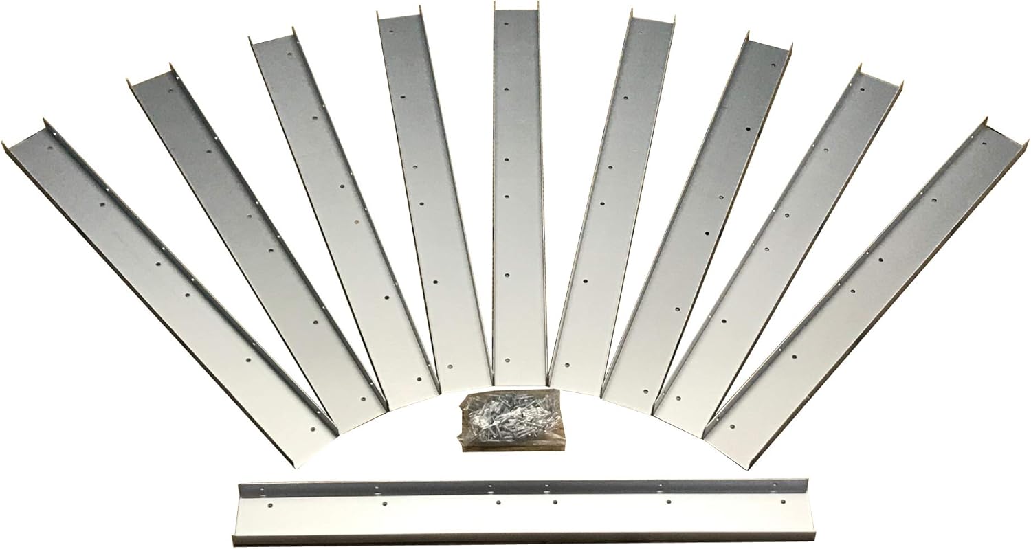 Selections Fence Trellis Topper Bracket Height Extension Arms Pack (5