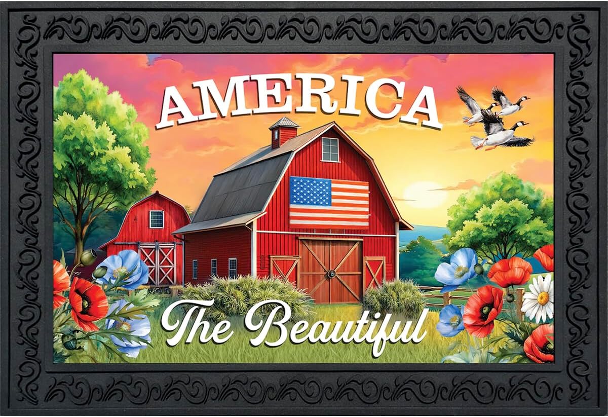 Briarwood Lane American Sunflowers Doormat