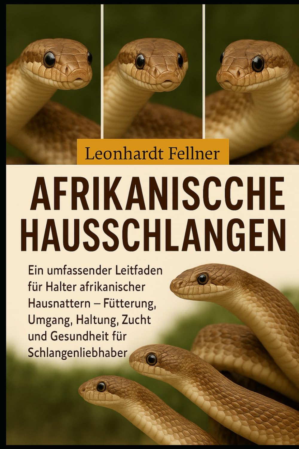Afrikanische Hausschlangen: Ein umfassender Leitfaden für Halter afrikanischer Hausnattern – Fütterung, Umgang, Haltung, Zucht und Gesundheit für Schlangenliebhaber