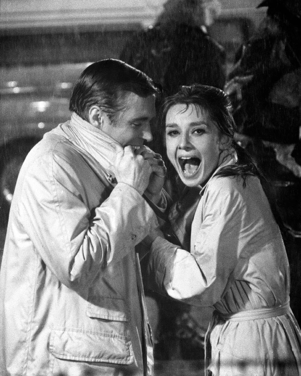 Breakfast at Tiffany's (1961) Audrey Hepburn, George Peppard 10x8 Photo