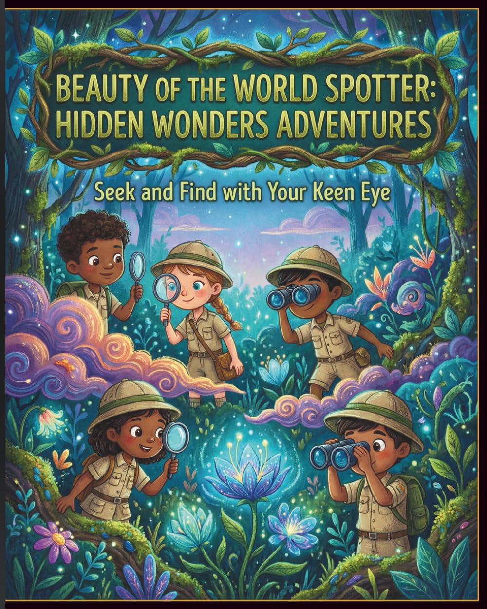 World Beauty Spotter: Hidden Wonders Adventures: Seek and Find with Your Keen Eye: Interactive Nature Puzzles and Doodle Wonders for Curious Kids Ages 6-10 (Spotter Adventures)