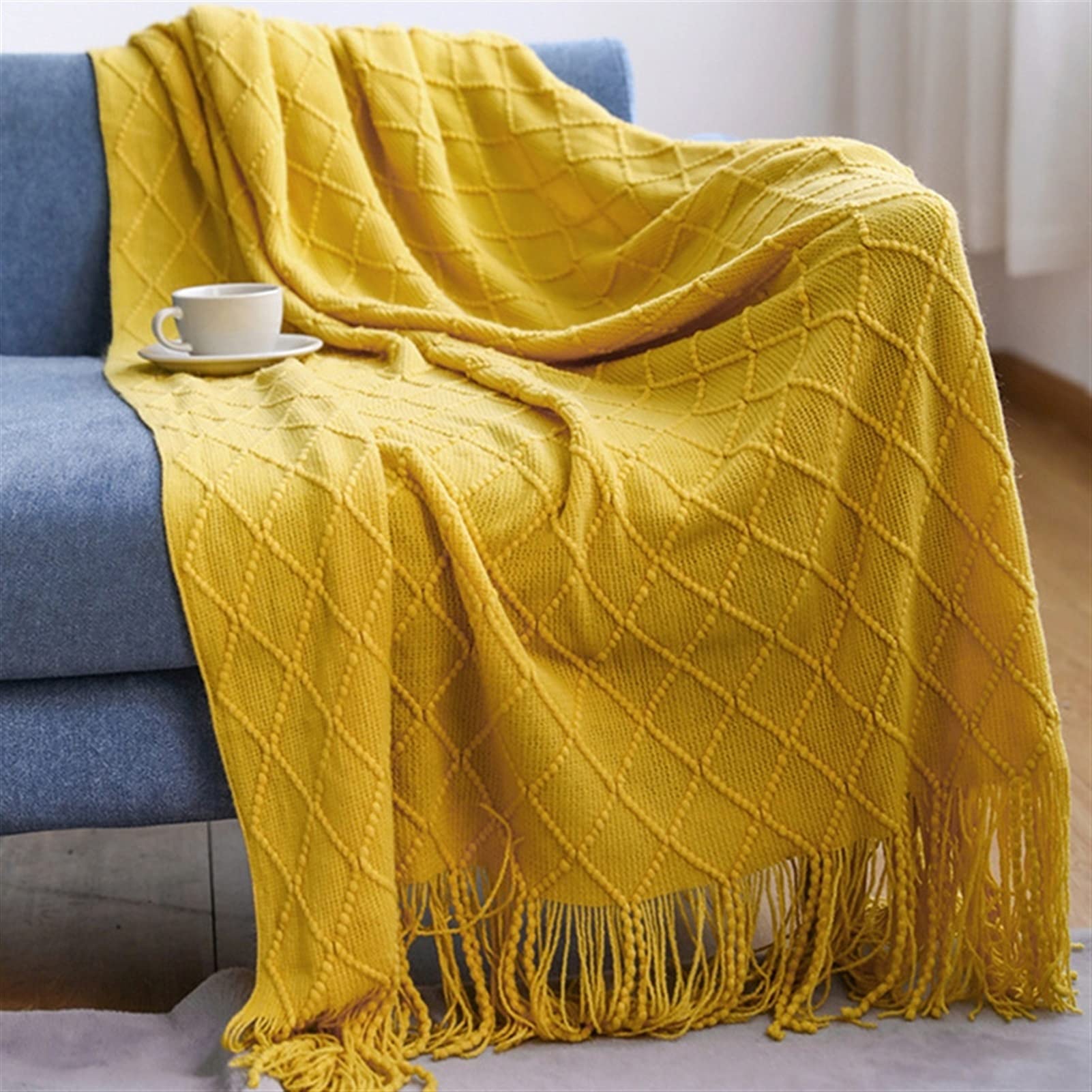Couverture souple tressée idée cadeau chaleureuse pour toute la famille