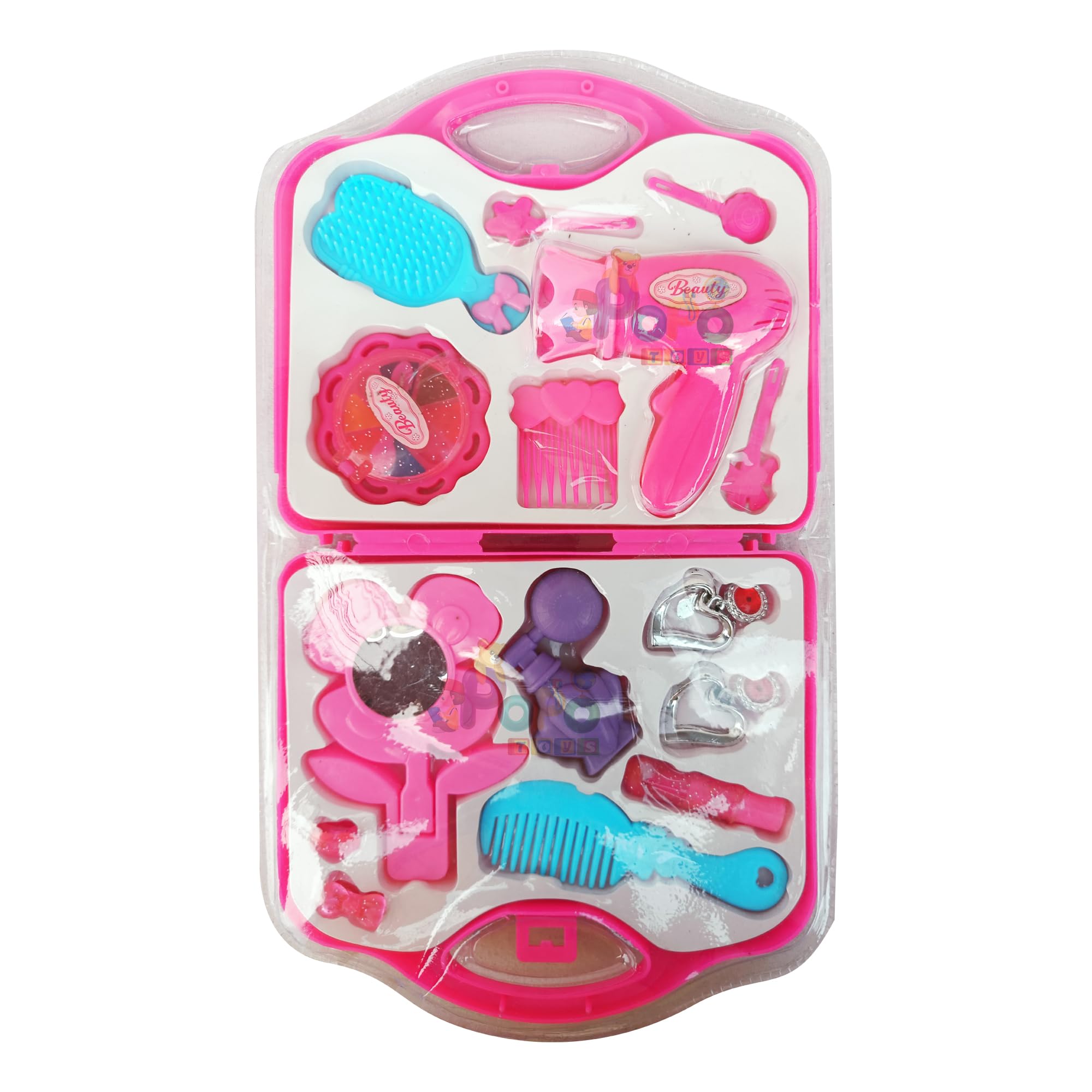 Popo Toys Beauty Set for Girls, Pink, 3+ Years 2