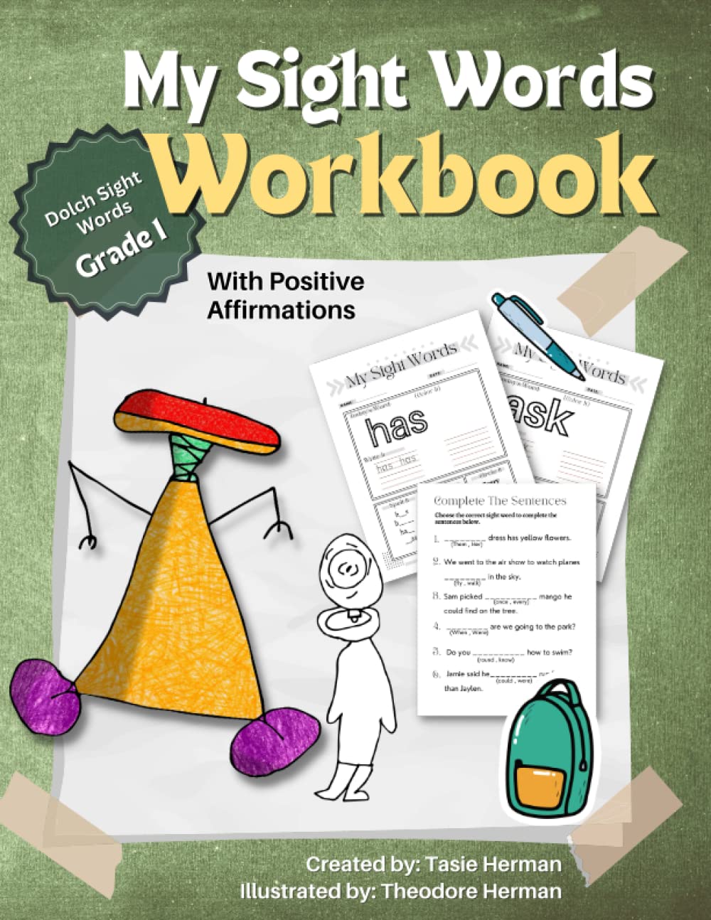 My Sight Words Workbook - Grade 1