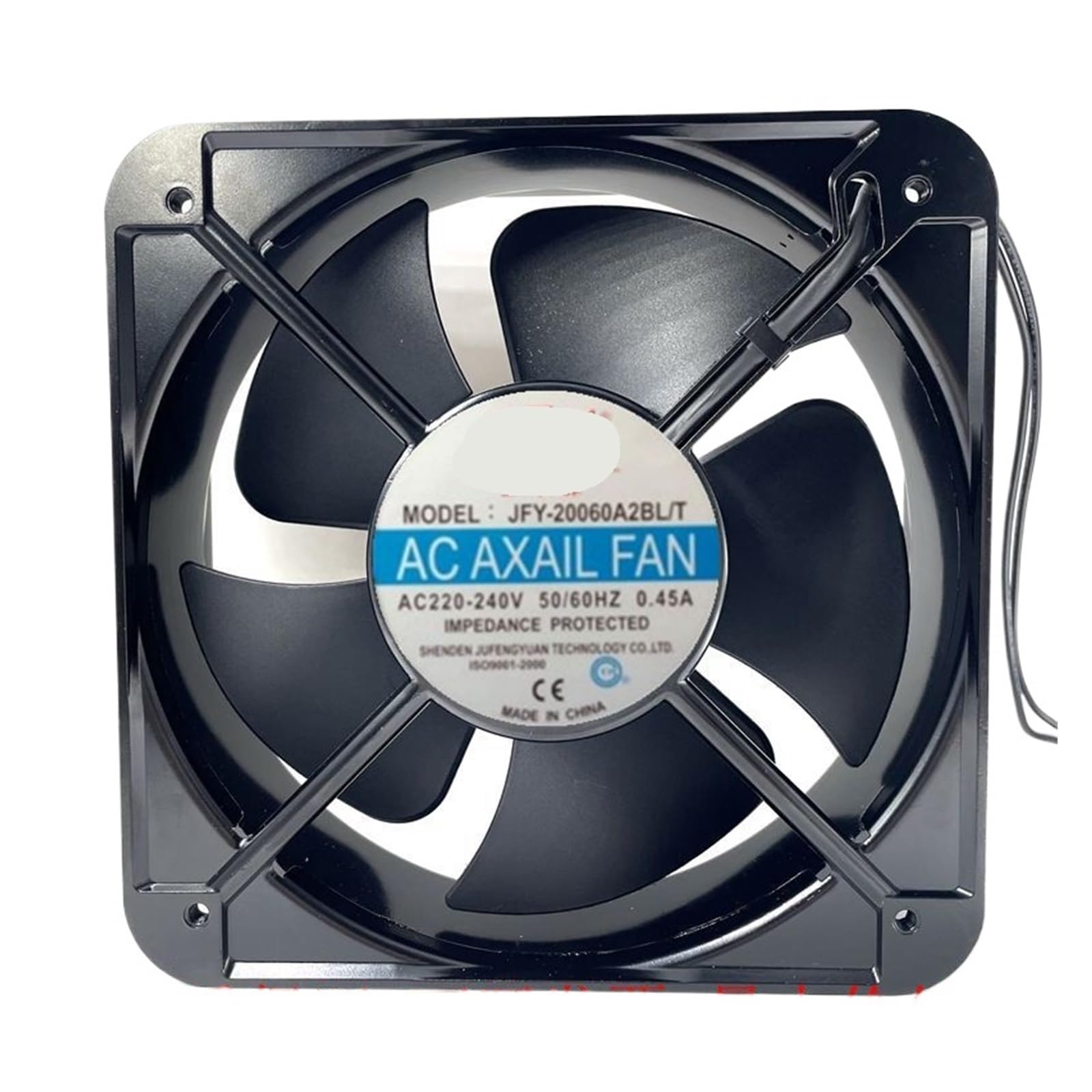 LWJYIPETZQ JFY-20060A2BL/T 220-240V 0.45A 20cm 20060 Cooling Fan