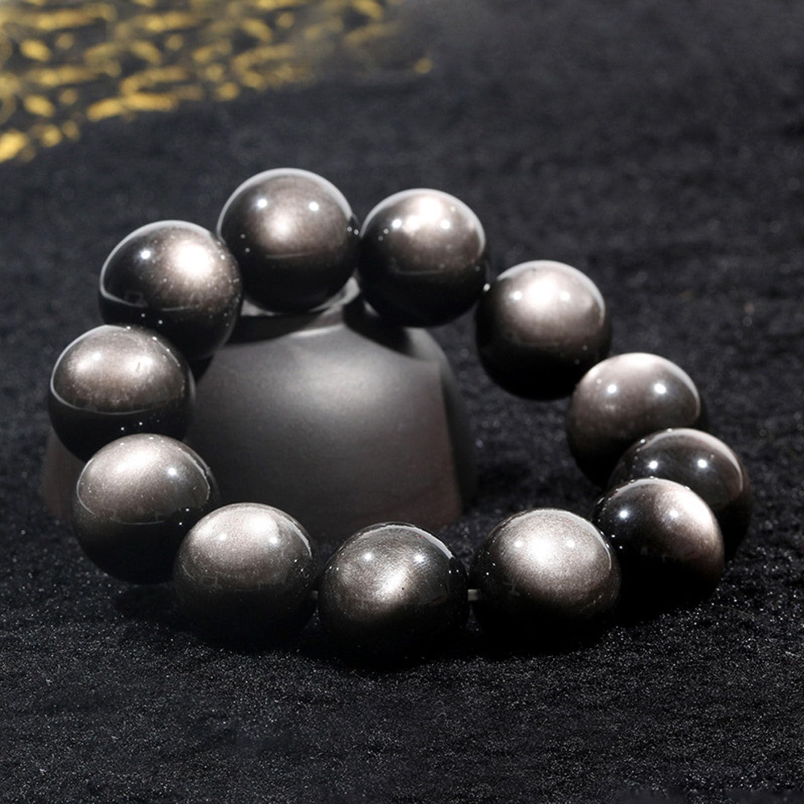 Bracelet en cristal, Bracelet de perles rondes fait main, bijoux spirituels en cristaux