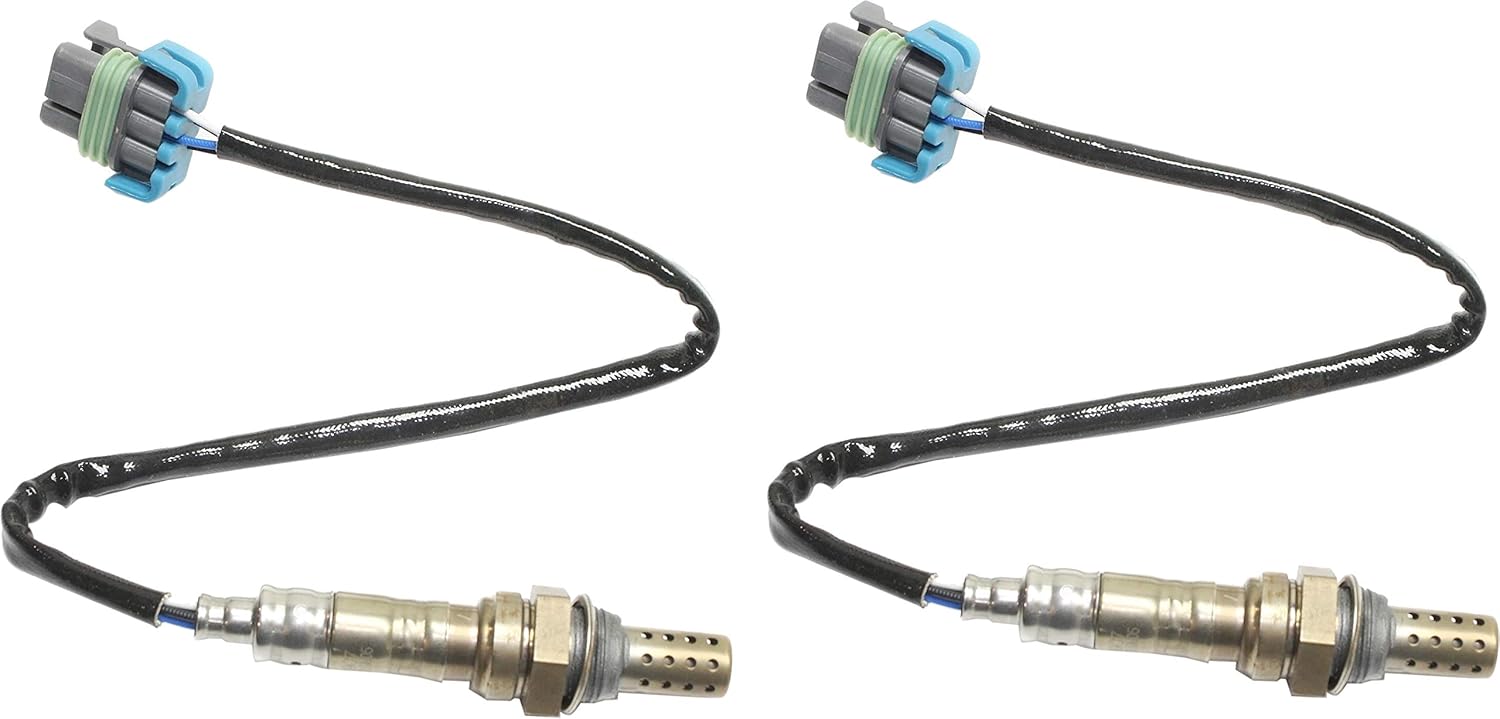 Garage-Pro Set of 2 O2 Oxygen Sensor Replacement for Saturn Vue 2008-2010 GMC Acadia 2007-2008 3.6L After Catalytic Converter, Front and Rear Engine VIN: 7, FI, Naturally Aspirated, GAS