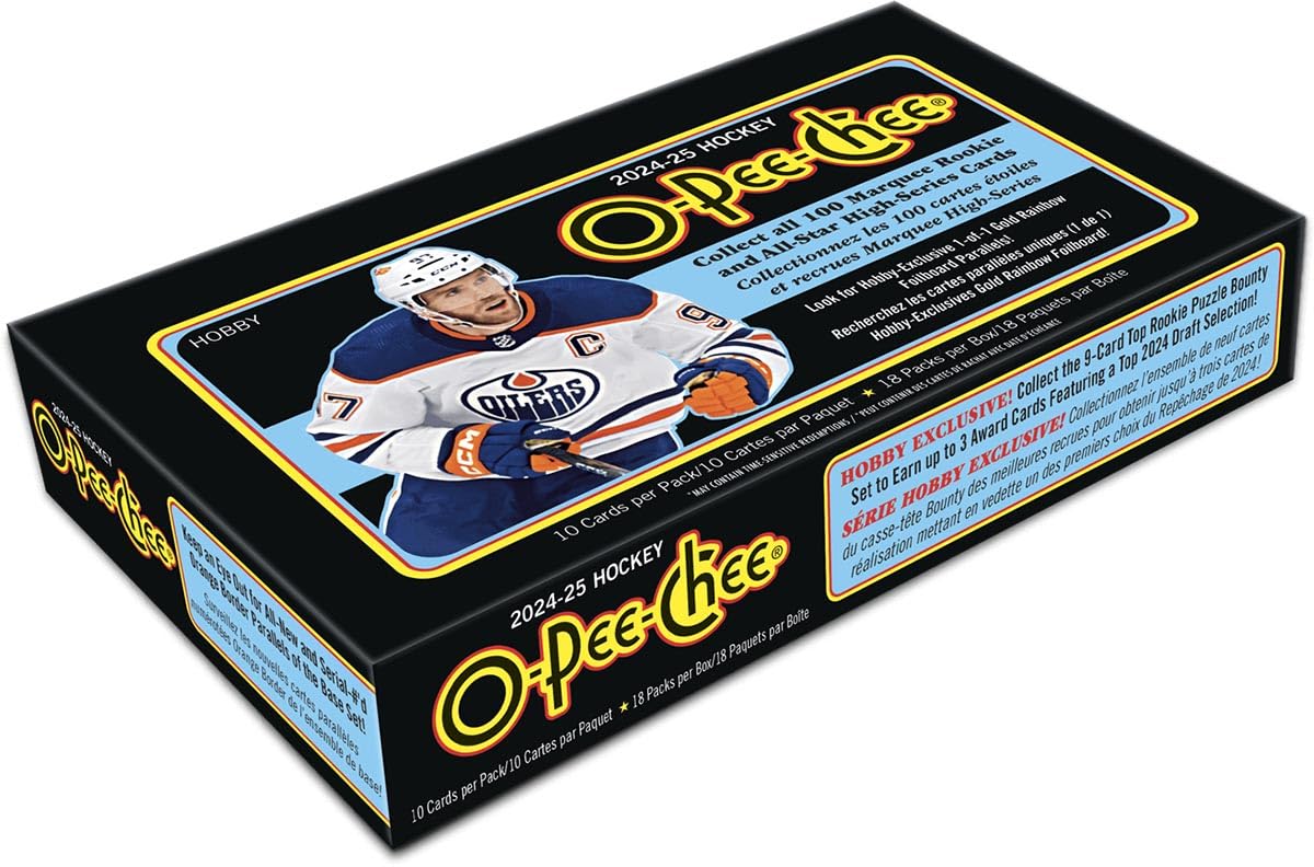Amazon.com: 2024-25 Upper Deck O-Pee-Chee Hockey Hobby Box
