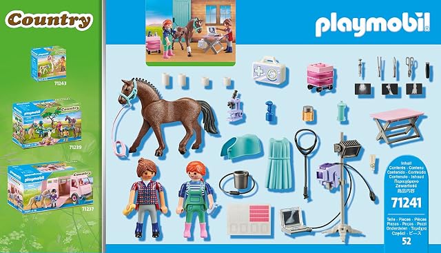 Foto 4 de 4 de PLAYMOBIL Country 71241 Veterinario de Caballos