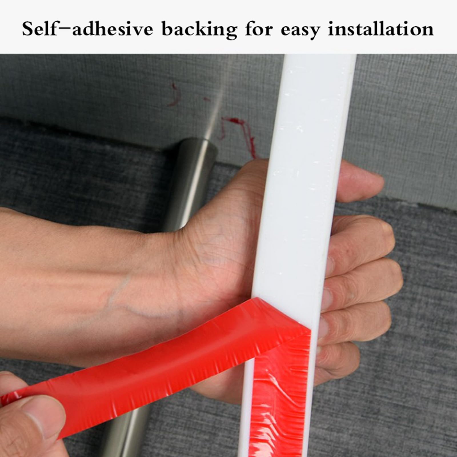 Enigmaire Schwallschutzleiste Selbstklebend – 4,7 Cm Hoch, Flexibel, Für Dusche & Nassbereiche