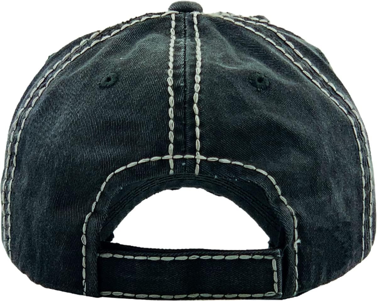 Women's Sunshine & Whiskey Vintage Baseball Hat Cap - Image 2