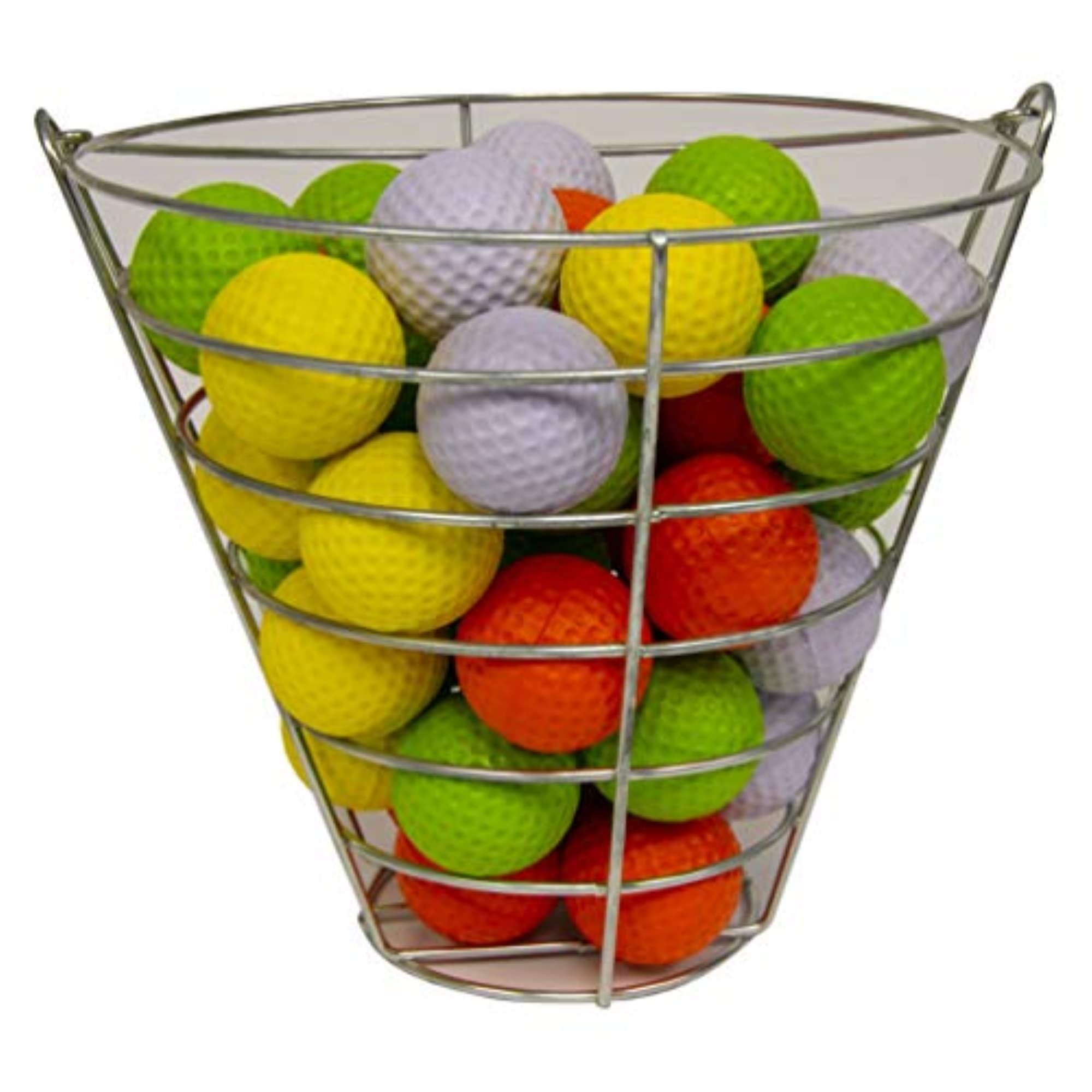 Jef World of Golf Foam Practice Balls (42 Multi-Colored Balls)