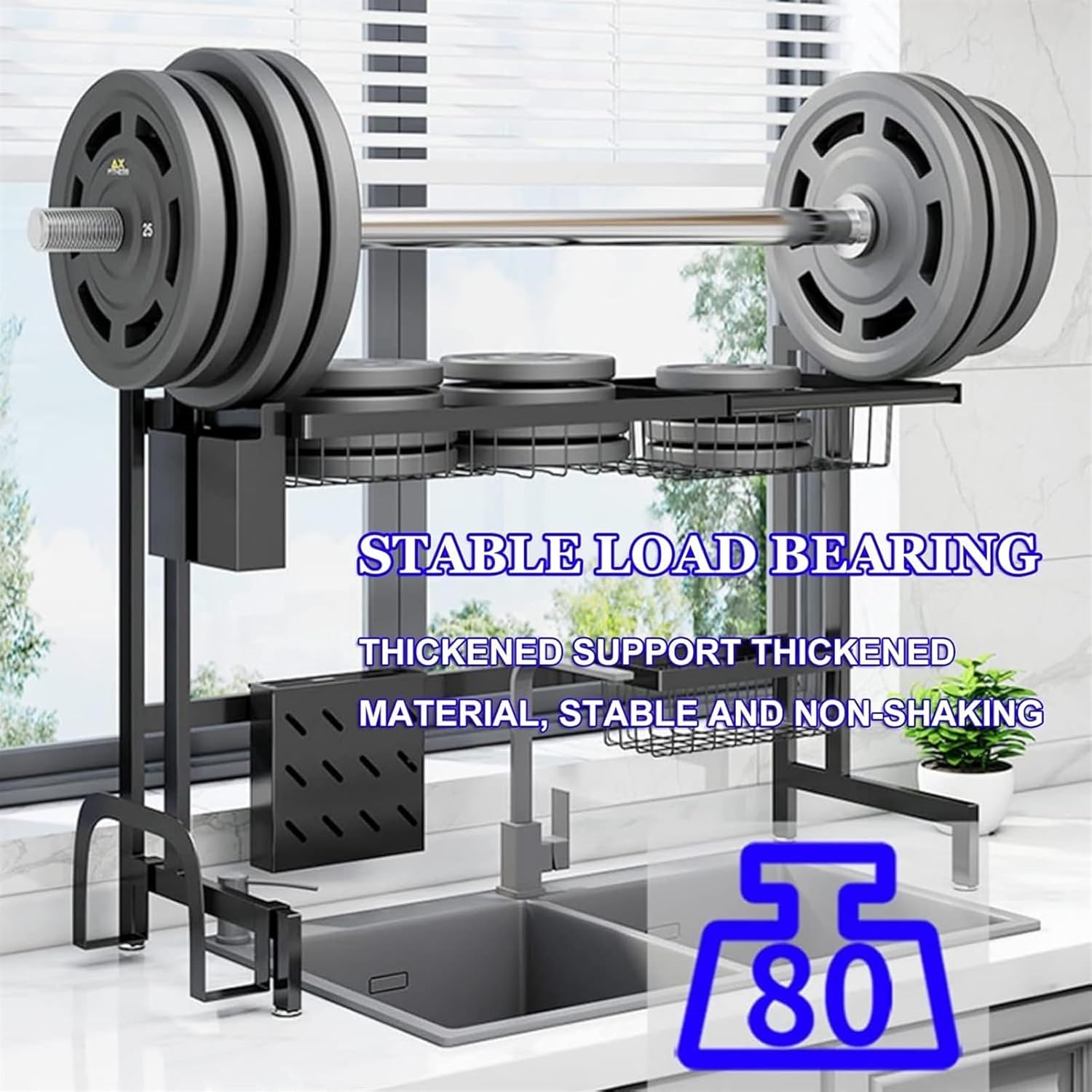 Dish Drying Rack,Large Dish Drying Rack Dish Drying Rack Over The Sink Dish Drying Rack,Stainless Steel Dish Drainer,with Cutting Board Holder,Large Dish Rack for Kitchen Counter Organizer