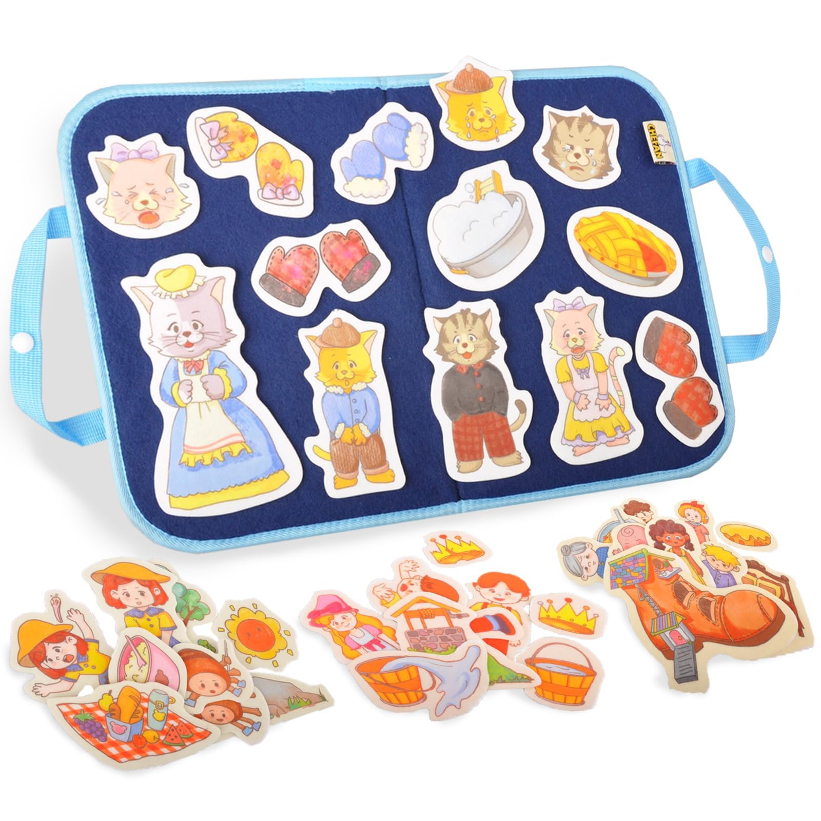 Amazon.com: CHEFAN Felt/Flannel Board Story Set of 4,PRECUT
