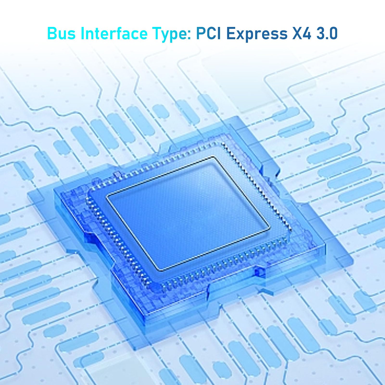 Cuifati Scheda Grafica da Gioco Geforce GT 1030 Scheda Video 4K GPU GDDR4 da 4 GB 64 Bit 1468/2400 MHz con Uscita HD DVI PCI Express X4 3.0, per PC Gaming Office Stampa 3D