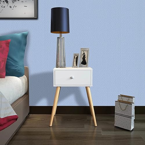 Miniatura 5 de Papel tapiz autoadhesivo de 15.7 x 78.7 pulgadas, papel adhesivo autoadhesivo de color sólido, papel tapiz extraíble para armarios y encimeras