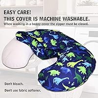 Vista 7 de Funda de almohada de dinosaurio para lactancia, funda de almohada para lactancia para bebés y niñas, funda de almohada para lactancia para recién