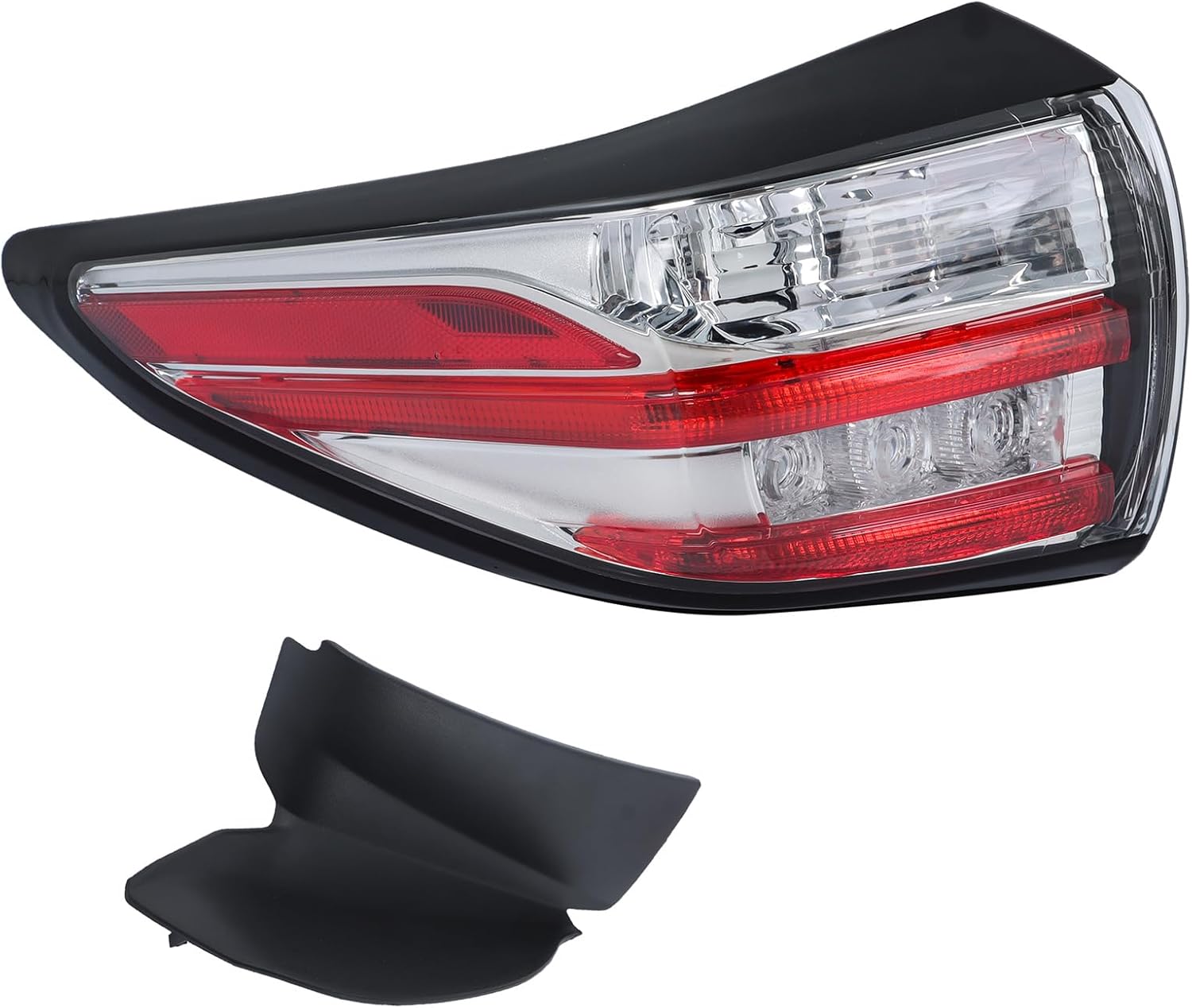 Silscvtt LH Outer Tail Light Assembly Replacement for Nissan Murano 2015-2018 Left Side NI2804103 265555AA0B