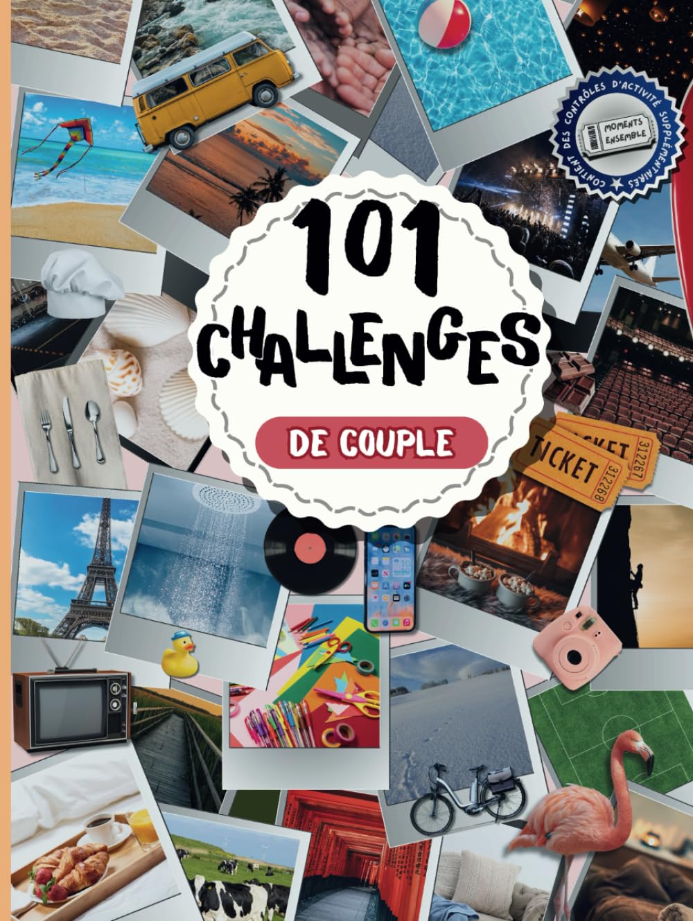 101 Challenges de Couple livre de rendez-vous alphabet idée cadeau anniversaire de mariage