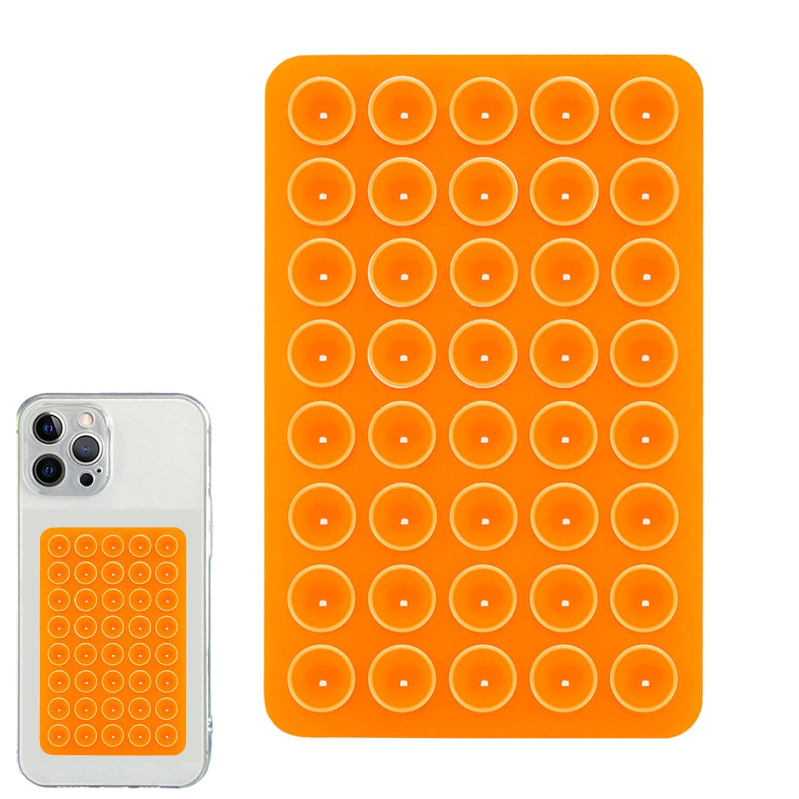 Supporto per telefono a ventosa, impugnatura adesiva per telefono in silicone - Porta mobile antiscivolo | Supporto per per telefono a doppia faccia per casa, dormitorio, appartamento, scuola