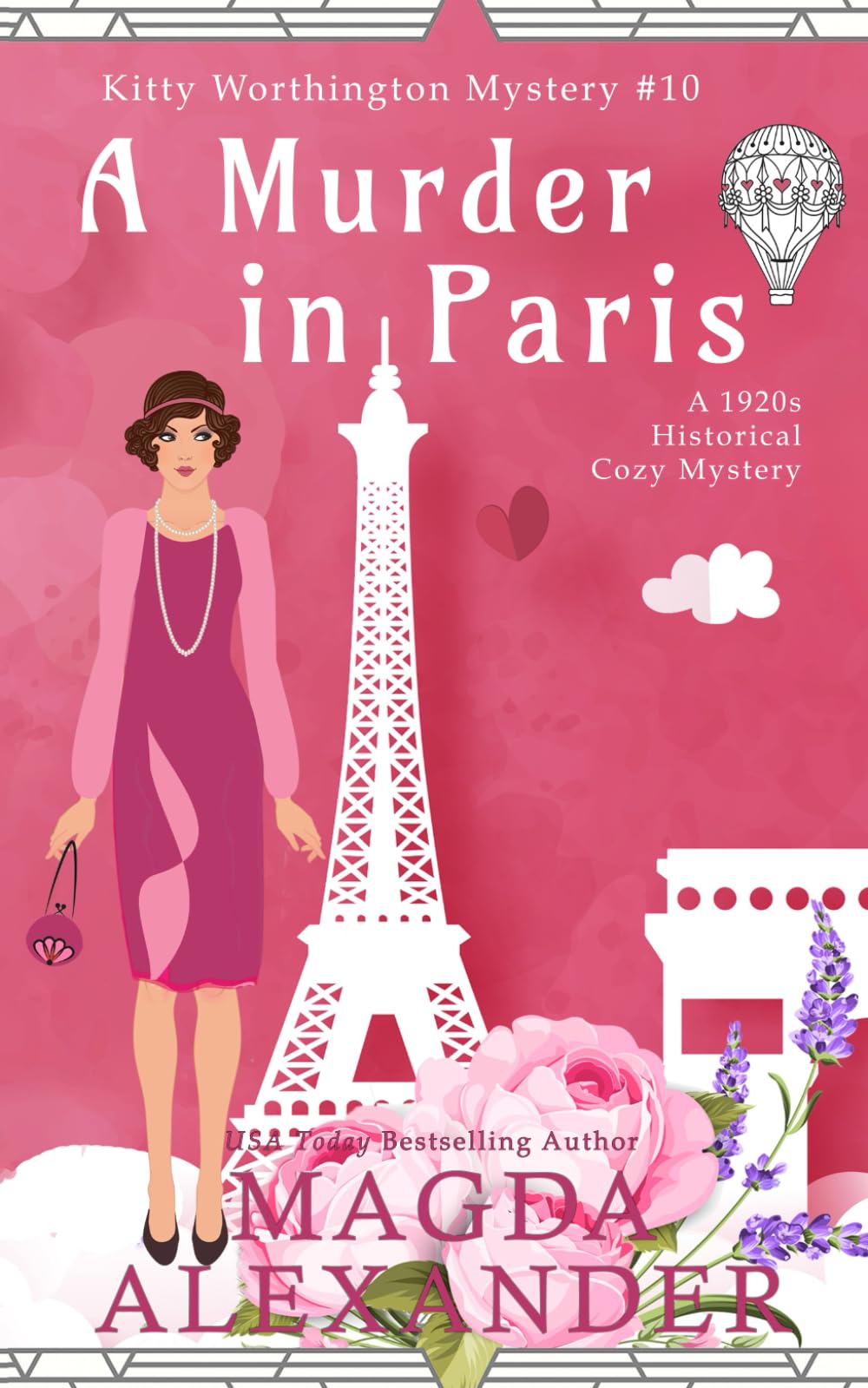 A Murder in Paris: A 1920s Historical Cozy Mystery (The Kitty Worthington Mysteries)