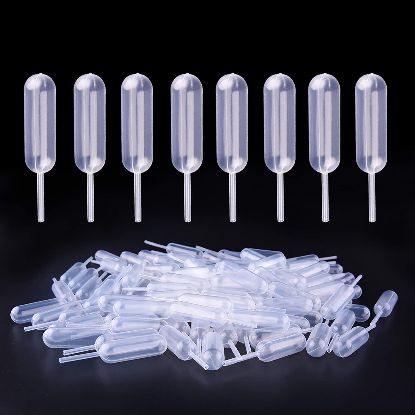 100Pcs 4ml Disposable Plastic Transfer Pipettes,Calibrated Dropper F - View #11