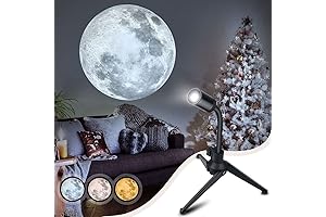 Upgrade Non-Fade Moon Projector Night Light
